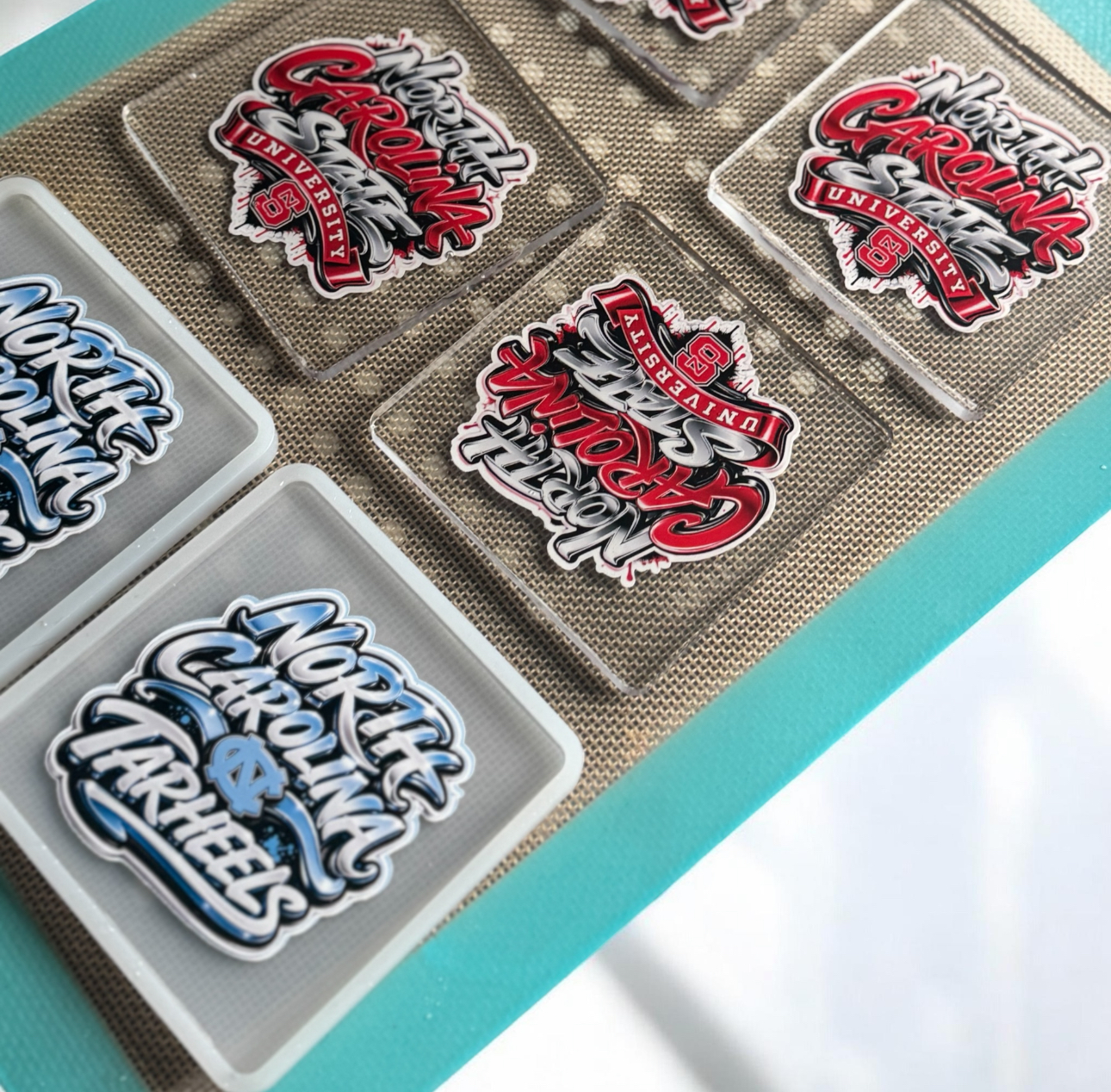 Custom Resin Coaster Set alternate 8