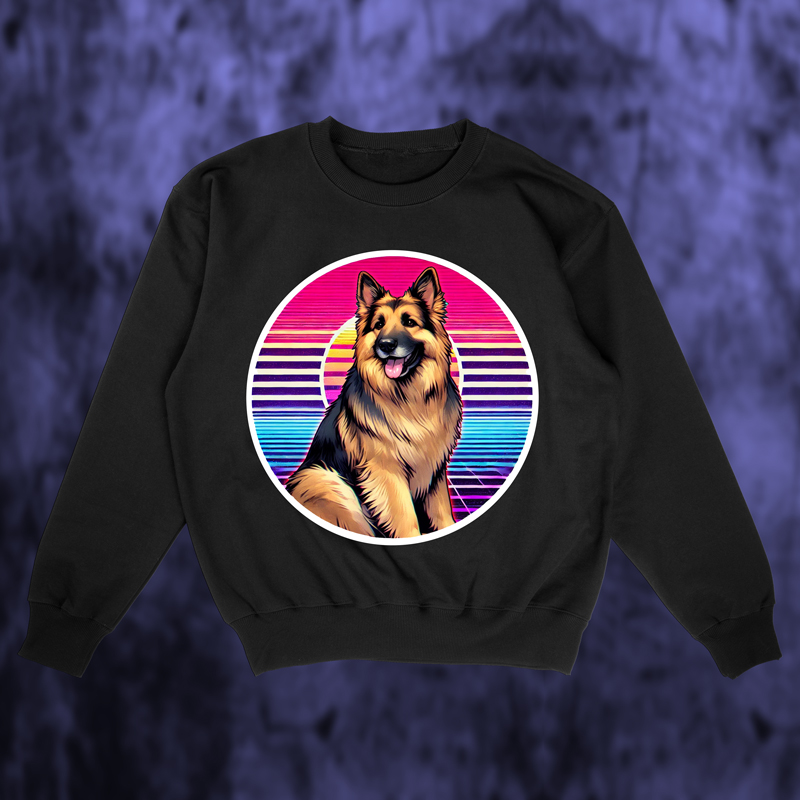 German Shepherd Sunset Sweatshirt