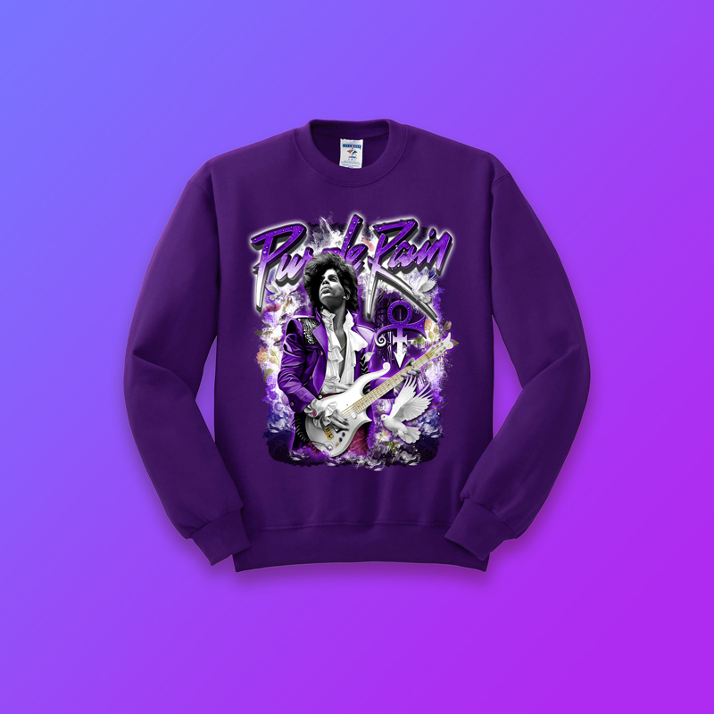 Prince Purple Rain Sweatshirt